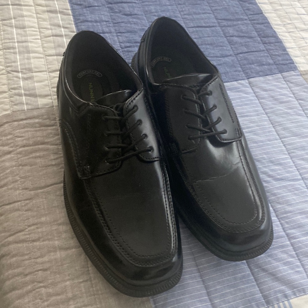 Nunn Bush Kore Men’s Size 9.5 Black Dress Shoe